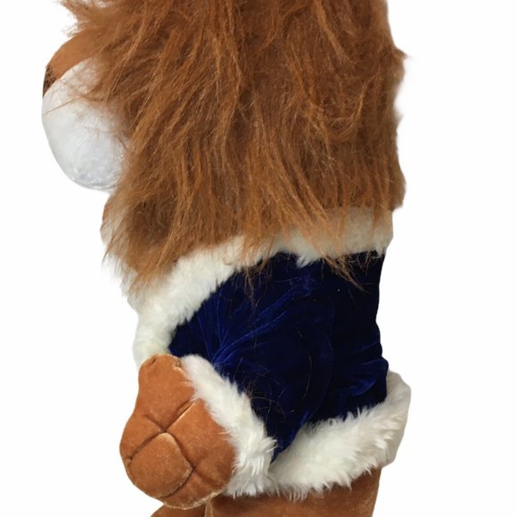 Rare Plush LION King Crown Six Flags 21in. - Picture 3 of 9